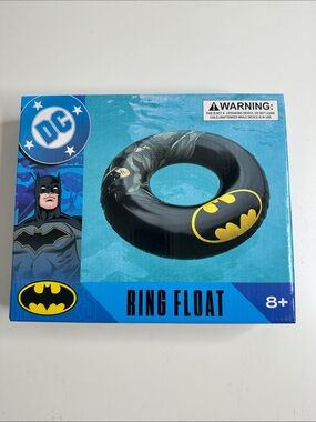 DC Batman Black and Yellow Inflatable Ring Float